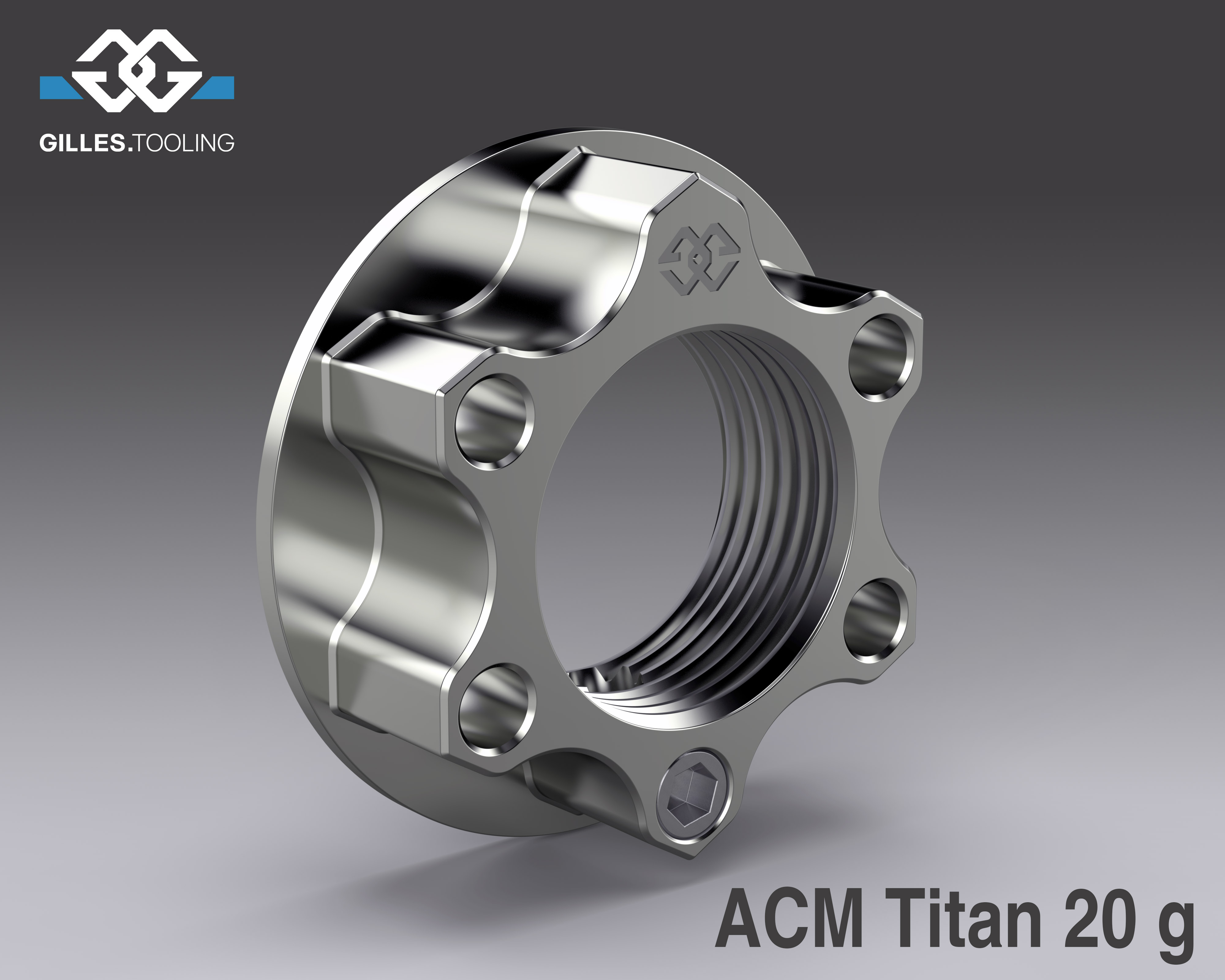 Sicherheitsmutter ACM titan M24X1,5 KIT