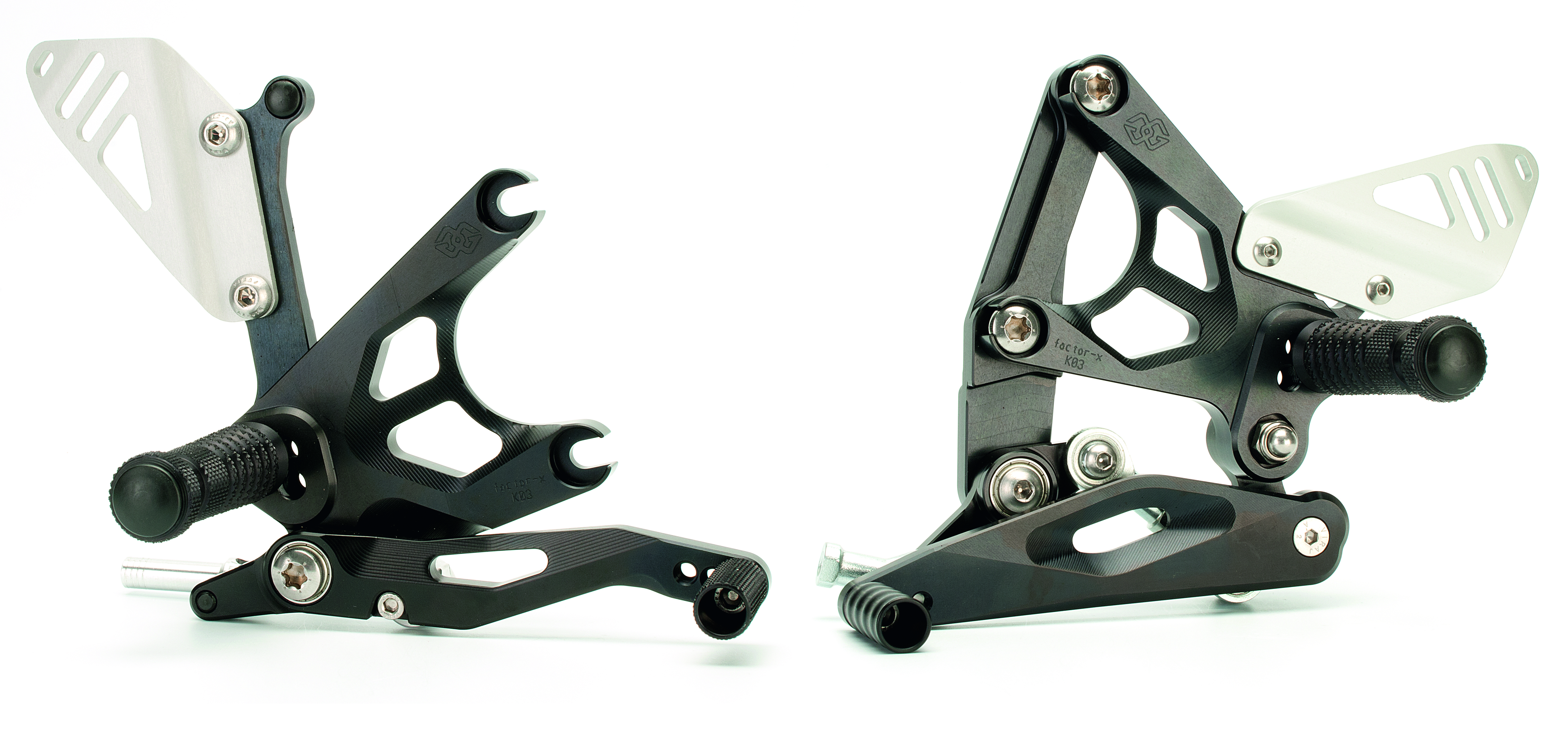Fußrastenanlage FXR Schwarz